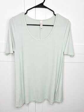 LuLaRoe Mint Green Longline Tunic Top / Mini Dress – XS
